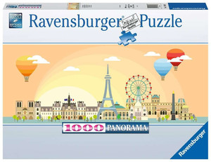 Ravensburger Jigsaw Puzzle Panorama Paris 1000pcs 14+