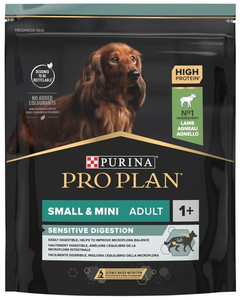 Purina Pro Plan Dog Food Adult Small & Mini OptiDigest Sensitive Digestion Lamb 700g