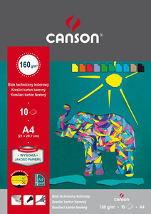 Canson Technical Drawing Pad A4 10 Sheets 160g Colour 20pcs