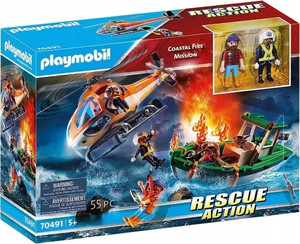 Playmobil Rescue Action Coastal Fire Mission 5+ 70491