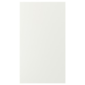 VEDDINGE Front for dishwasher, white, 45x80 cm