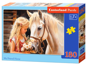 Castorland Children's Puzzle My Friend Horse 180pcs 7+