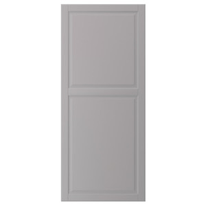 BODBYN Door, grey, 60x140 cm