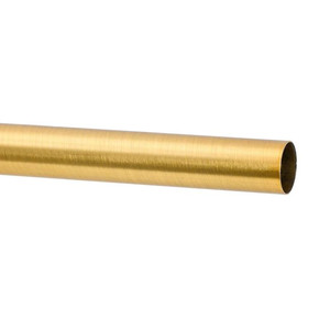 Curtain Pole 19 mm 300 cm, brass