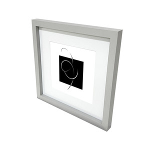 GoodHome Picture Frame Islande 30 x 30 cm, grey
