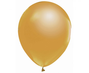 Balloons Metallic 30cm 10pcs, gold