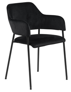 Chair with Armrests Lima, black