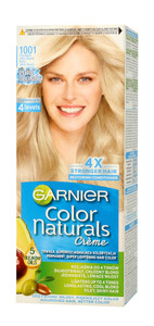 Garnier Color Naturals Creme Ultra Lightening Hair Color no. 1001 Ashy Ultra Blond