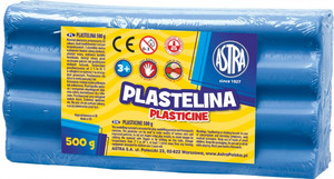 Astra Plasticine 500g, blue