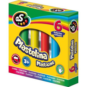 Astra Plasticine 6 Colours 3+