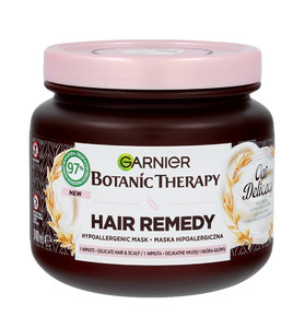 Garnier Botanic Therapy Hair Remedy Hypoallergenic Mask for Delicate Hair 97% Natural Vegan 340ml