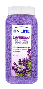 On Line Lavender Bath Salt 800g