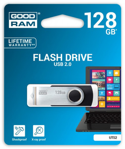 Goodram Flash Drive TWISTER 128GB BLACK