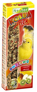Nestor Classic Stick for Canaries with Fruit 2-pack