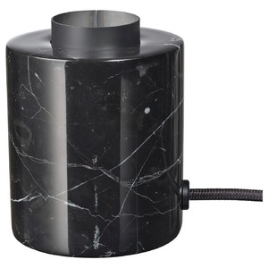 MARKFROST Table lamp, marble black