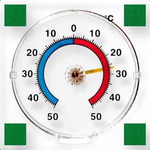 Terdens Outdoor Thermometer 75x75 mm
