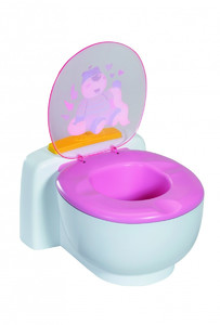 Zapf BABY born Bath Poo-Poo Toilet 43cm 3+