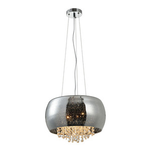 Pendant Lamp Brenda 4 x 40 W E14, chrome