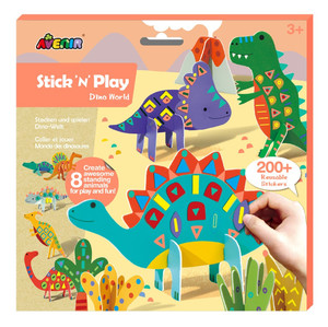 Avenir Stick N Play Dino World 3+