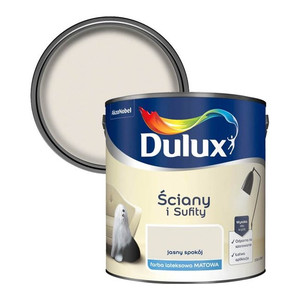 Dulux Walls & Ceilings Matt Latex Paint 2.5l clear calm
