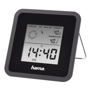 Hama Thermo/hygrometer TH50, black