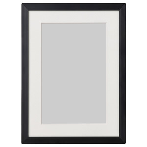LOMVIKEN Frame, black, 13x18 cm