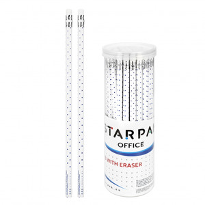 Starpak Office Pencil with Eraser Dotted 48pcs