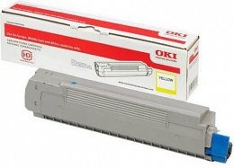 OKI Toner Cartridge C833/843 10K YELLOW 46443101