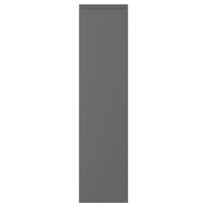 VOXTORP Door, dark grey, 20x80 cm
