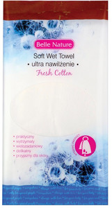 Belle Nature Soft Wet Towel Fresh Cotton