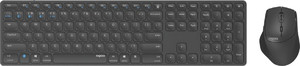 Rapoo Wireless Keyboard and Mouse Set Multi-mode 9800M, graphite
