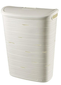 Curver Laundry Basket Ribbon 49l, white