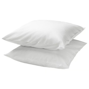 DVALA Pillowcase, white, 65x65 cm