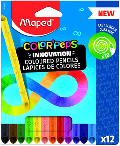 Maped Innovative Coloured Pencils Color'Peps 12pcs
