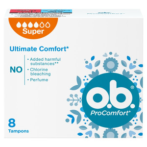 o.b. ProComfort Tampons Super 8pcs