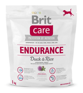 Brit Care Dog Food New Endurance Duck & Rice 1kg
