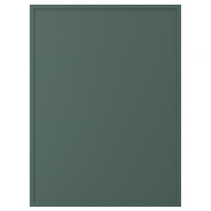 ASPUDDEN Door, dark grey-green, 60x80 cm