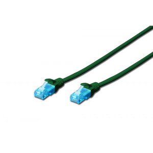 Digitus Patch Cord U/UTP kat.5e PVC 2m, green