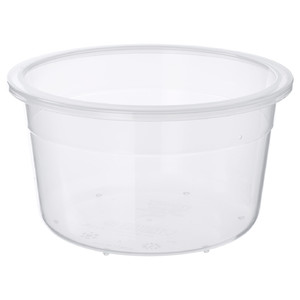 IKEA 365+ Food container, round, plastic