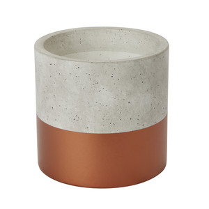 Plant Pot Concrete GoodHome 12 cm, copper