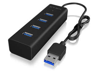 Icy Box 4 port USB 3.0 Hub IB-HUB1409-U3
