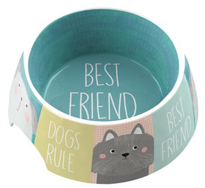 TarHong Best Friends Forever Dog/Cat Bowl Medium 18cm/0.625L