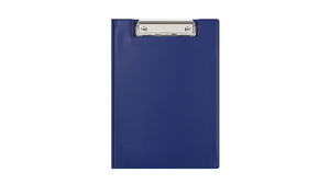 Clipboard Folder A5, PVC, dark blue