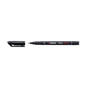 STABILO OHPen Universal Overhead Projection Pen Superfine, black