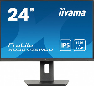 IIYAMA 24" Monitor XUB2495WSU-B7 IPS 16:10 300cd 4ms HDMI DP