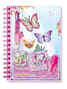 Pecoware Spiral Diary - Butterflies 2 6+