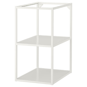 ENHET Base fr w shelves, white, 40x60x75 cm