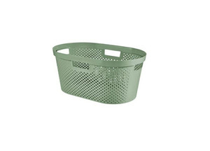 Curver Laundry Basket Recycled 40l, green