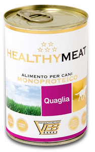 Healthy Meat Monoproteinic Quail Wet Food for Dogs 400g