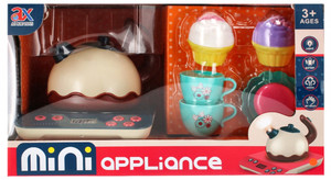 Mini Appliance Kettle Cooking Play Set 3+